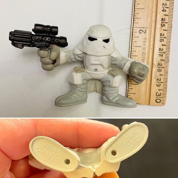 2001 Star Wars Galactic Heroes Empire Strikes Back -Battle Hoth-5 Action Figures - Picture 14 of 14